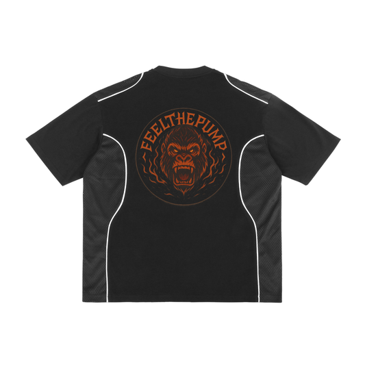 Contrast Piped Panel T-Shirt